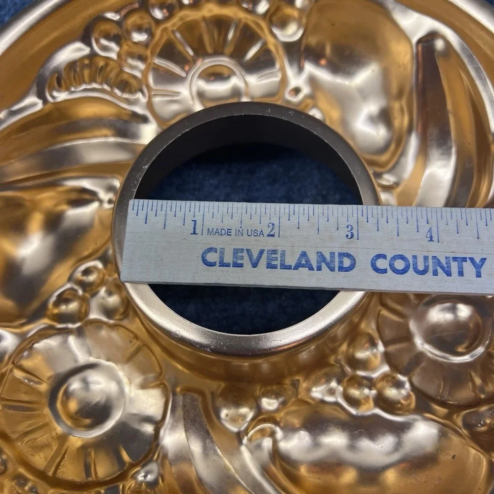 Vtg Copper Colored 10